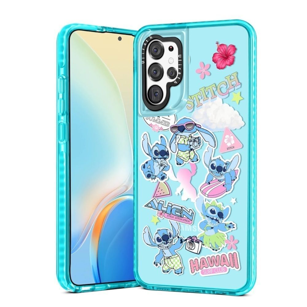Disney Stitch Hawaiian Samsung Galaxy S23 Ultra Phone Case